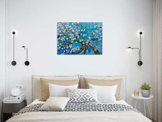 Almond blossom inspired by Vincent Van Gogh