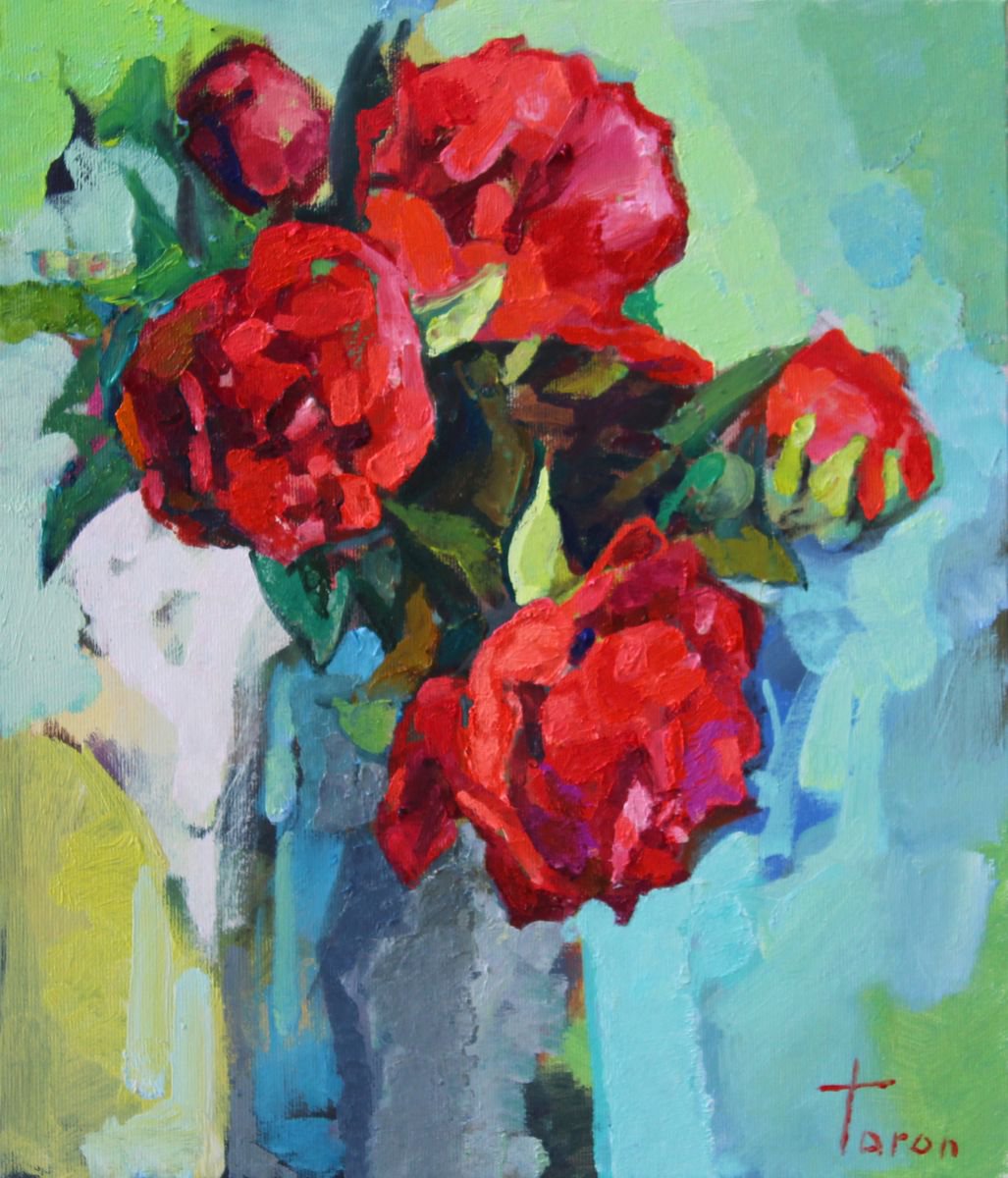 Peonies by Taron Khachatryan