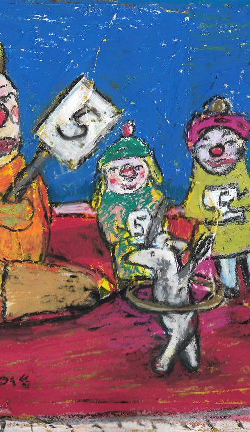 Clown family #4 by Pavel Kuragin
