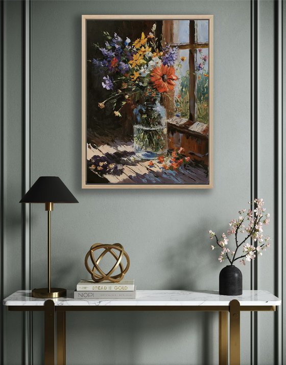 Window Light Bouquet.