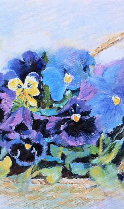 Pansy Bouquet by Olivia O'Carra