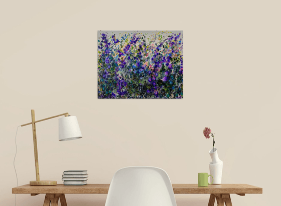 Lavender Abstract   - Original Painting