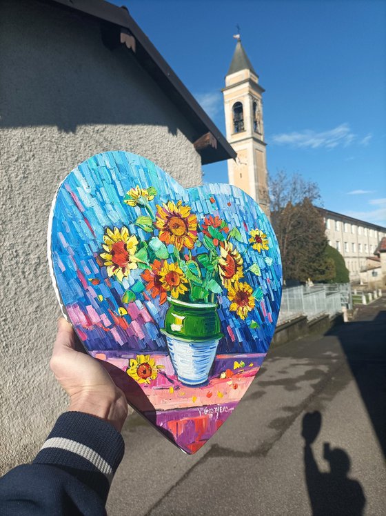 Sunflowers in my Heart