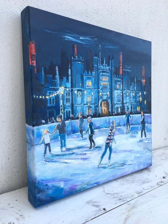 Winter Ice Skating at Hampton Court