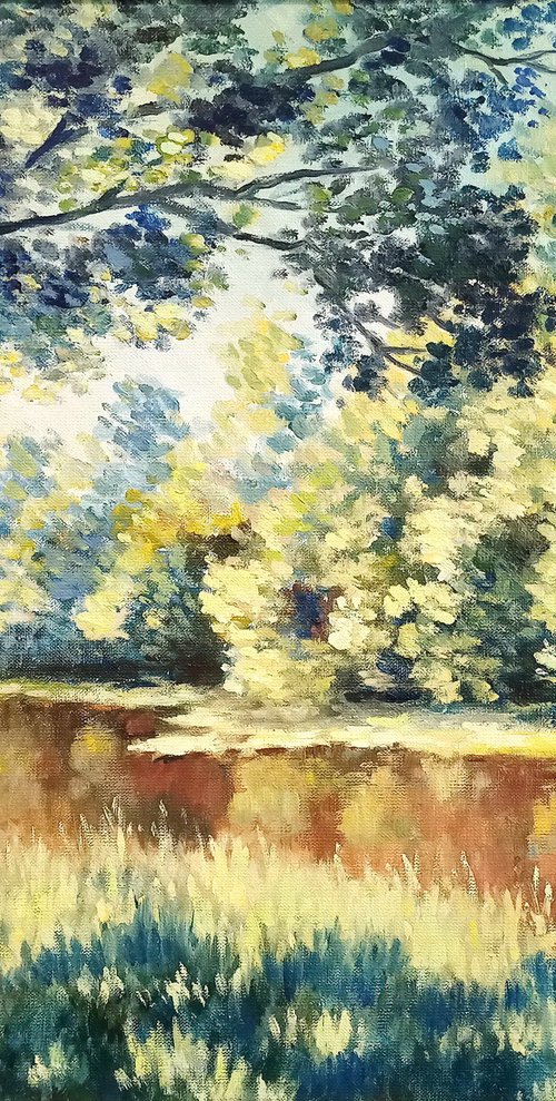 Midday by the river by Oleh Rak