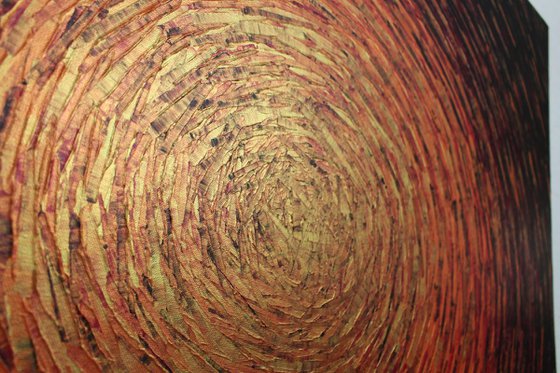 Vast Orange-Purple Radiance