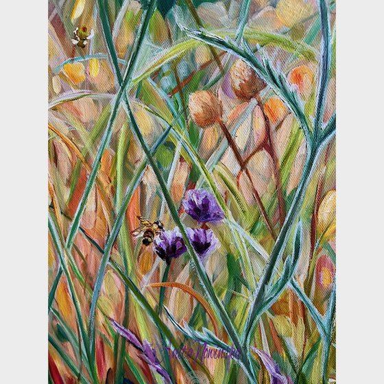 Rise- Wild Garden Painting