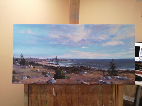 Evening over the Peggy's Cove