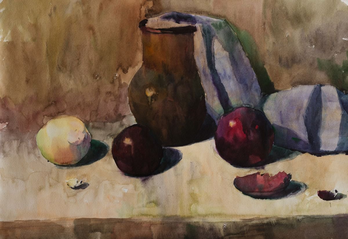 Still life with a pot by Daniil Belov