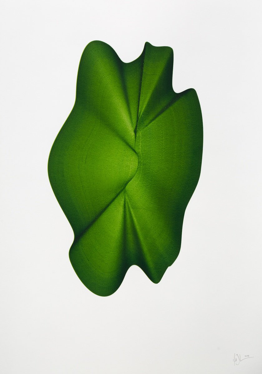 Geometric Abstract Ink Drawing By Matt Jukes, 28 X 39", The Fold 03, Original Artwork