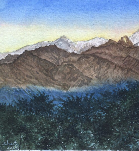 Mount Kanchenjunga View II