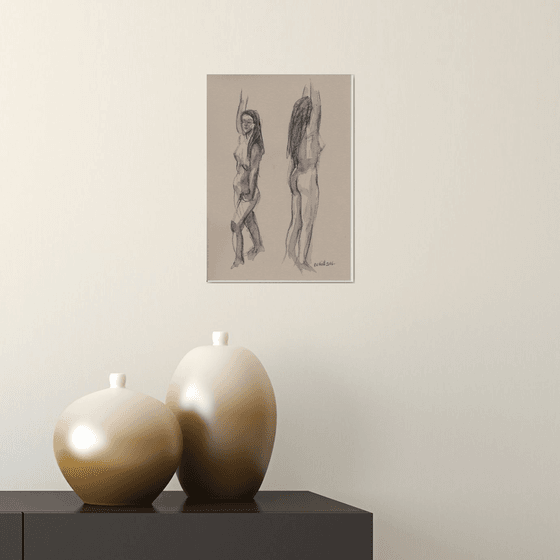 Standing nudes