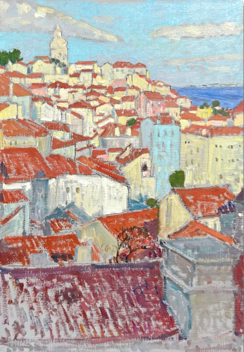 Sketches In Lisbon 1 By Ruoshen, 10 X 15, Artwork For Sale On Artfinder