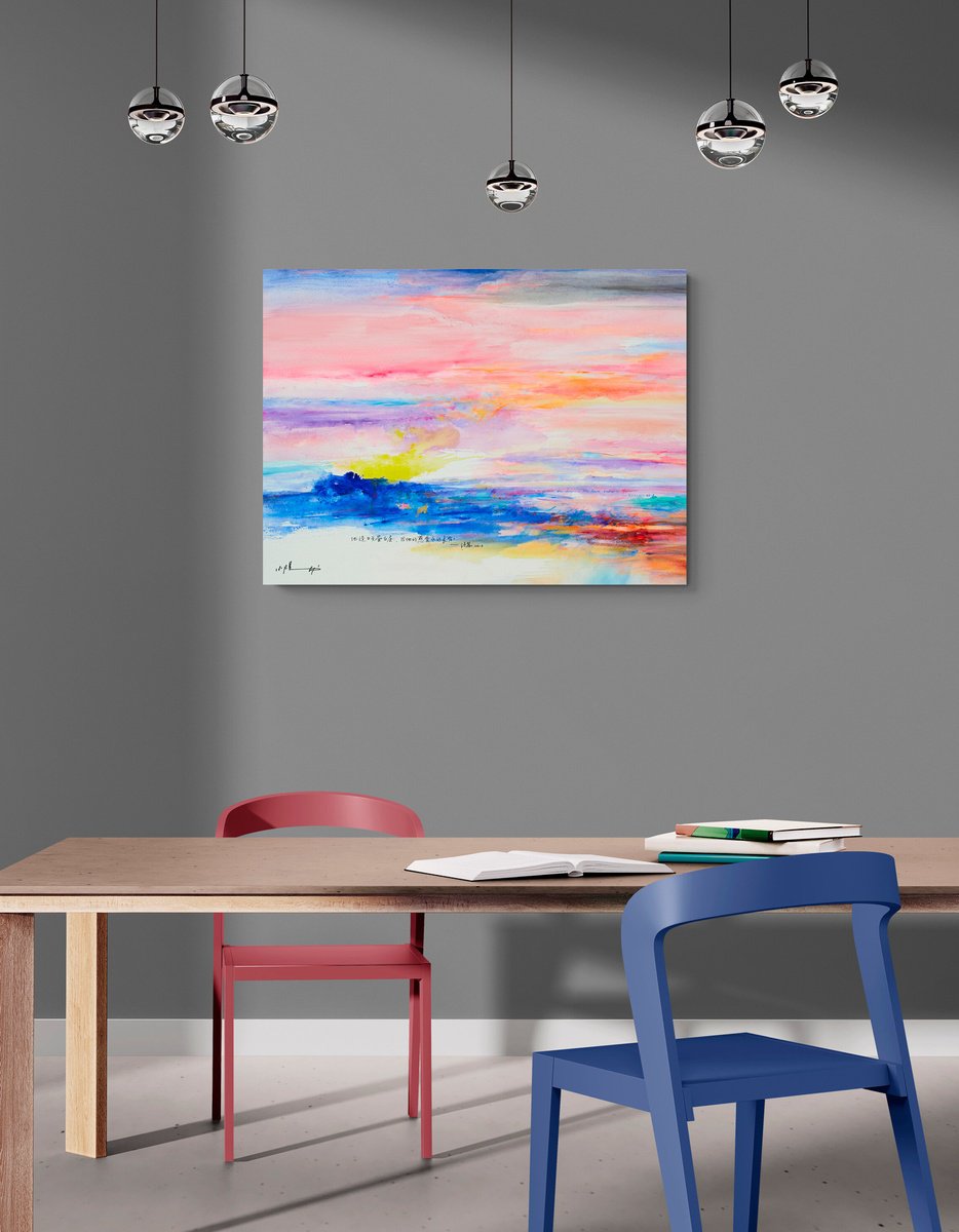  Love Forever By Xiaoyang Galas, 31 X 24, Artwork For Sale On Artfinder