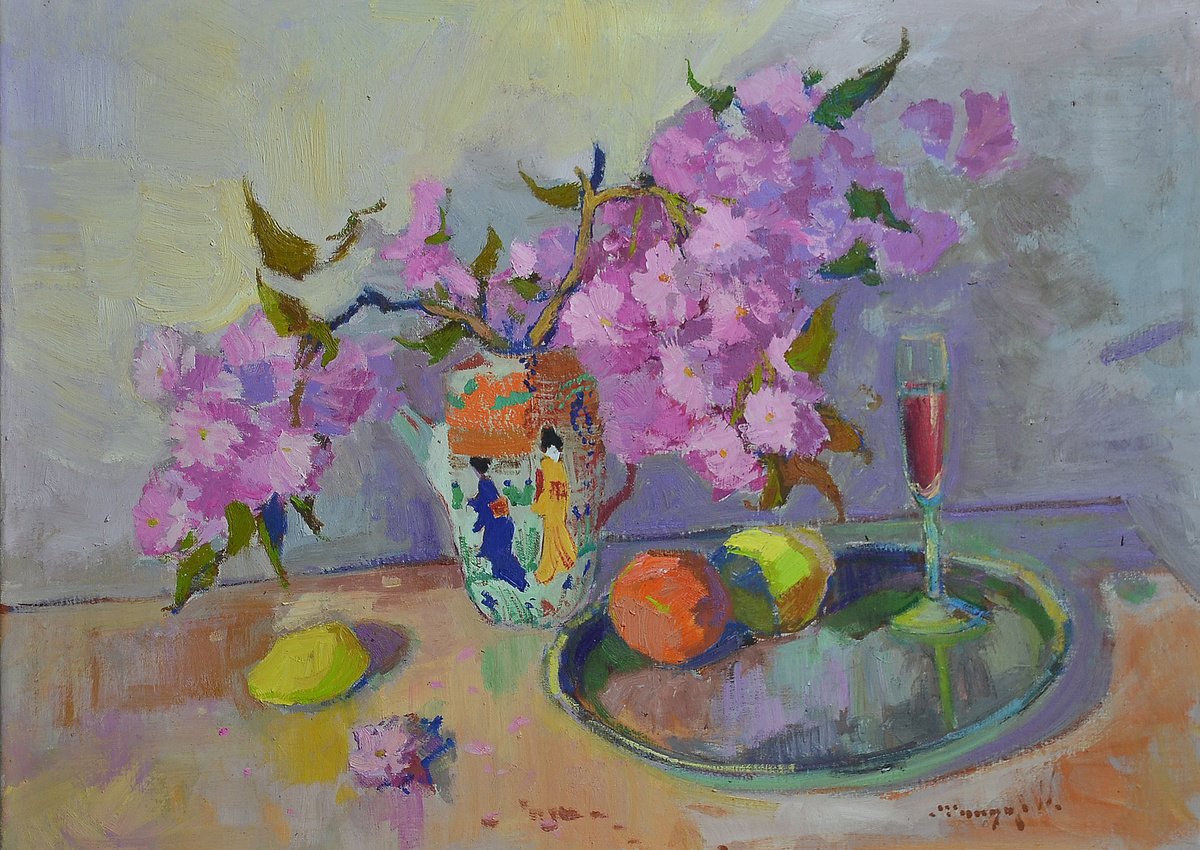 Eastern Still-Life By Alexander Shandor, 31 X 24, Artwork For Sale On Artfinder