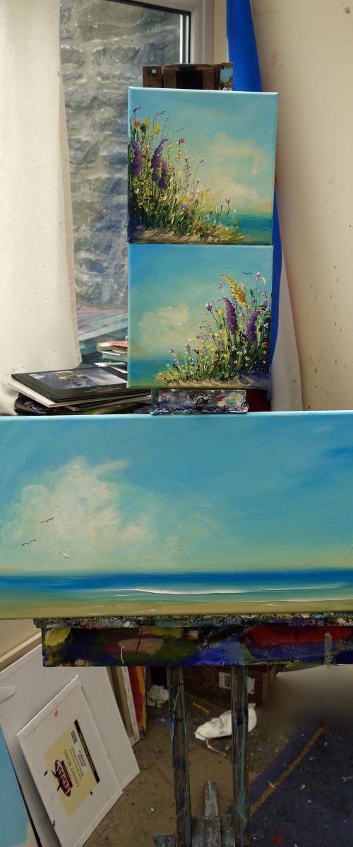 triple seas and a duo of dunes by Emma Sian Pritchard
