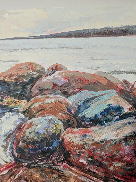 Frozen stones