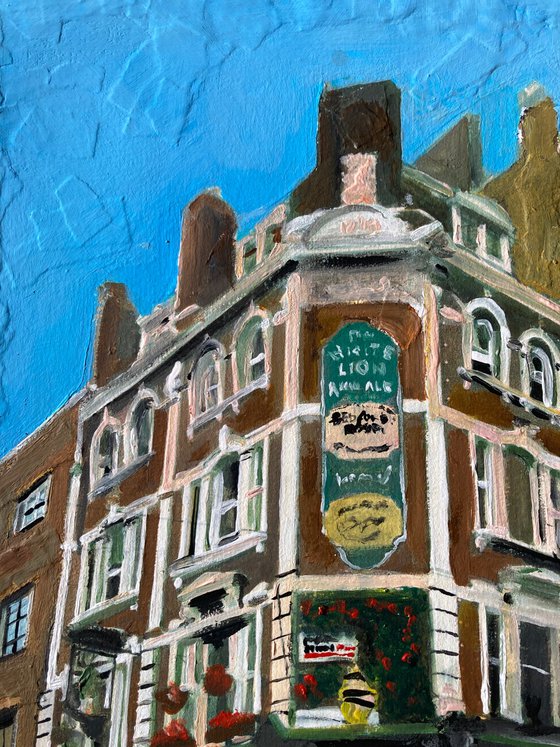 Corner Pub In Soho, London