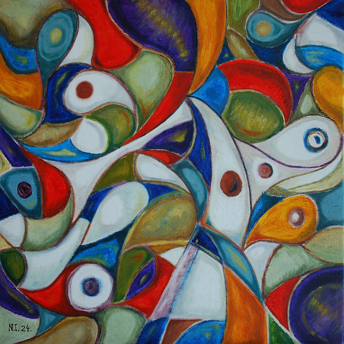 Rocky Ascent Ii By Nikola Ivanovic, 12 X 12, Artwork For Sale On Artfinder