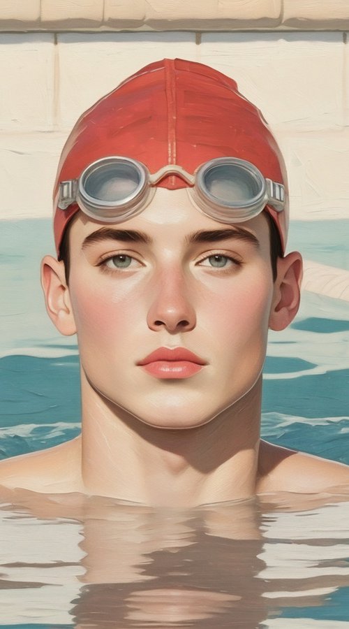 The Perfect Swimmer by Mr Strange