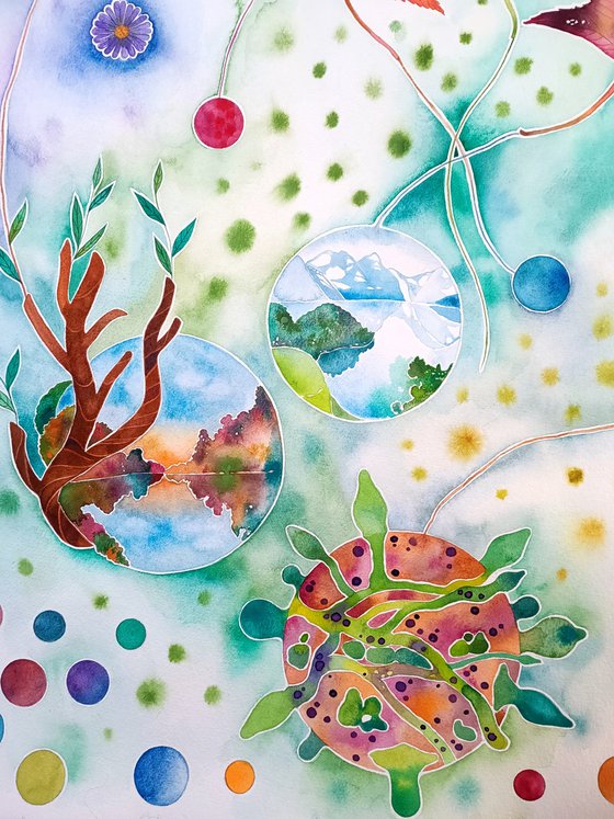 Giardini pensili di sogni aerei