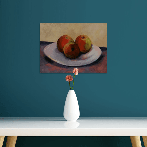 Still life with Apples