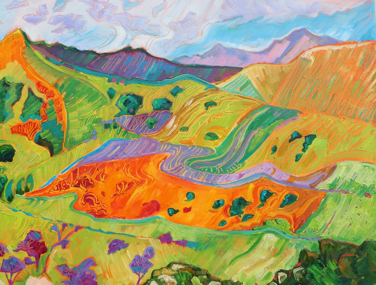 Snowdon Panorama, Yr Wyddfa By Mary Kemp, 39 X 20, Artwork For Sale On Artfinder