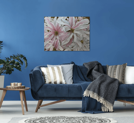 Ethereal Magnolia Bloom