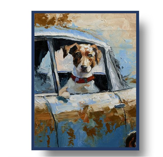 Jack Russell TerrierDog travel