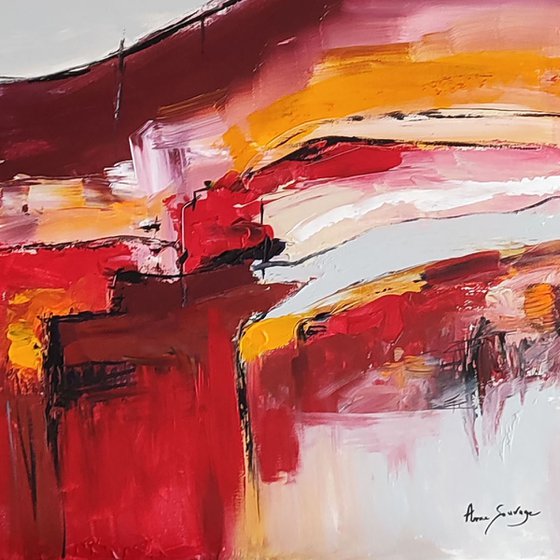 Carré rouge
