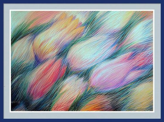Tulips Blue