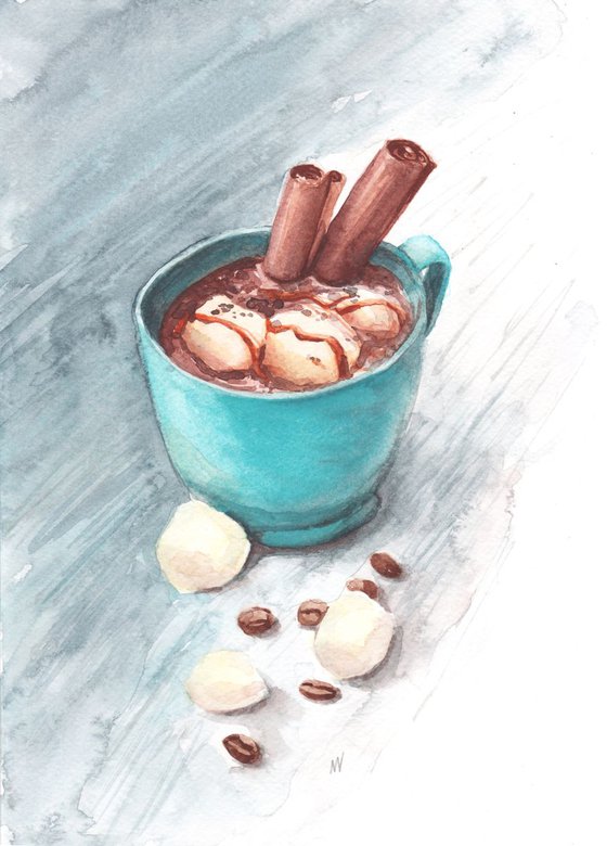 Hot chocolate.