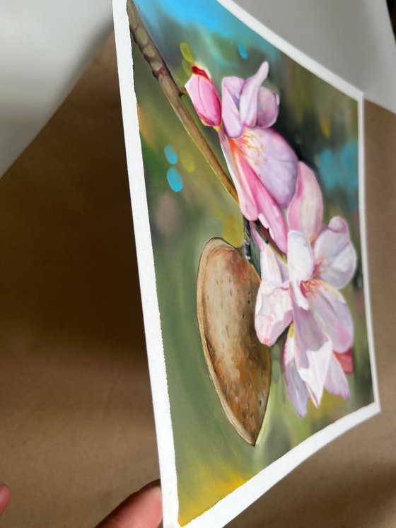 Almond blossom 30x30 cm