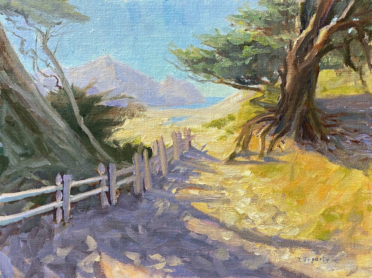 Pfeiffer Beach Entrance By Tatyana Fogarty, 16 X 12, Artwork For Sale On Artfinder