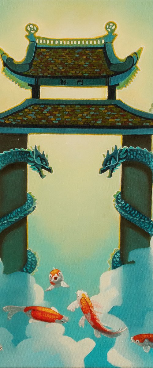 Dragon gate by Yue Zeng