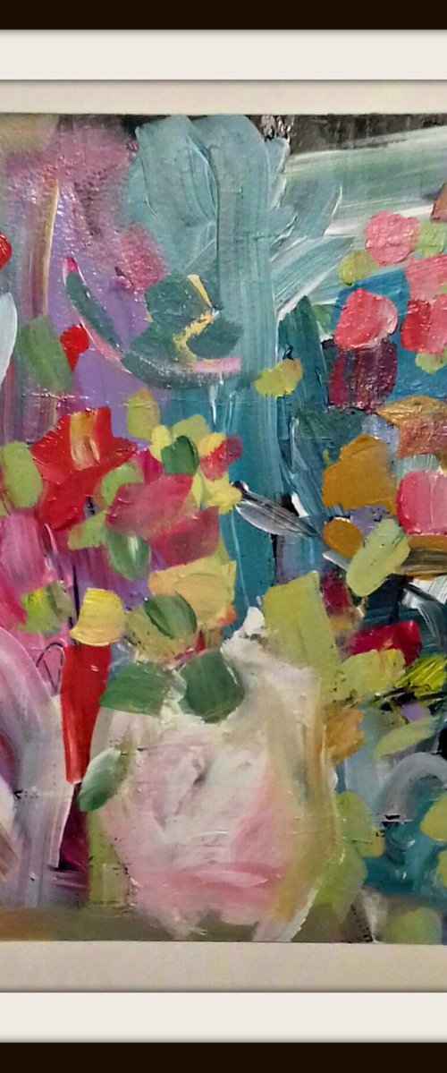 Abstract Floral III by Jan Rippingham