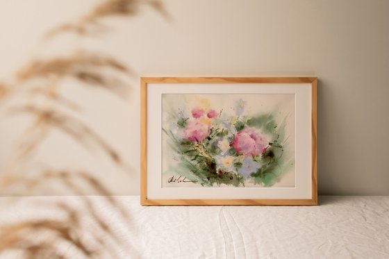 Peonies Bouquet