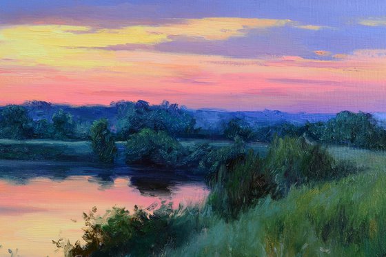 Sunset after the rain