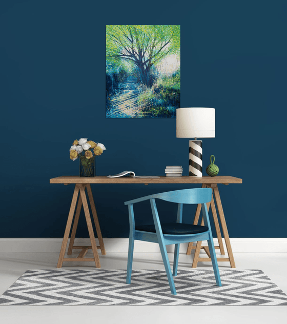 Light Through Summer Trees