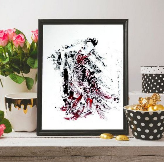 Japanese Geisha Dancer