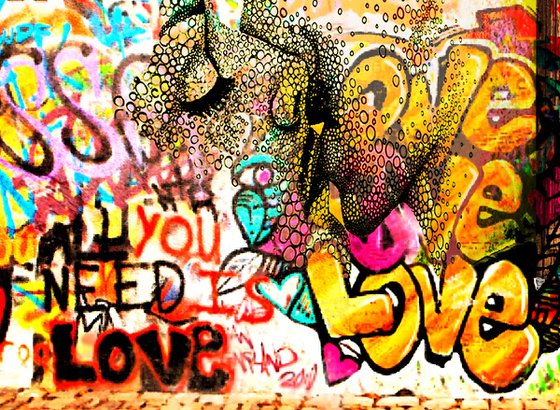 Street Art Love Message