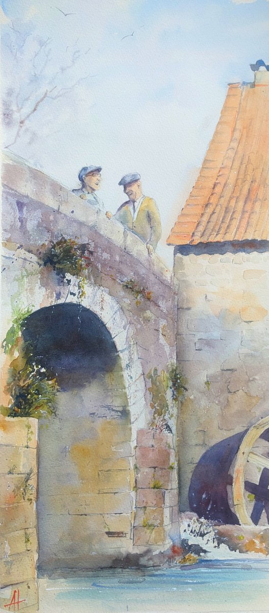 On the bridge by andrew hodgson