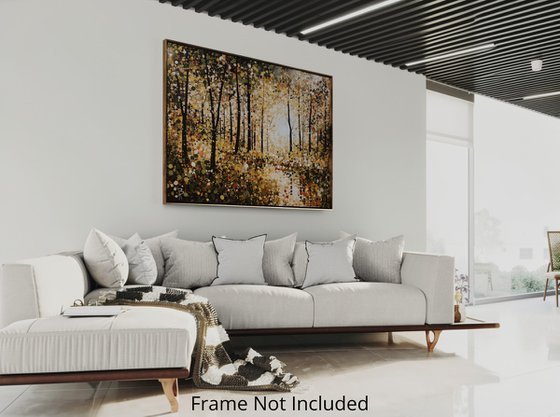 Where Tomorrow Waits, Golden Forest Landscape