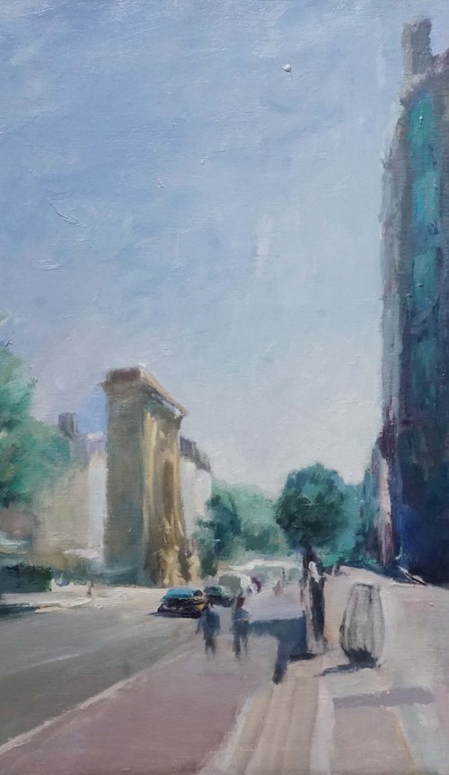 Calm on the main boulevards by Manuel Leonardi