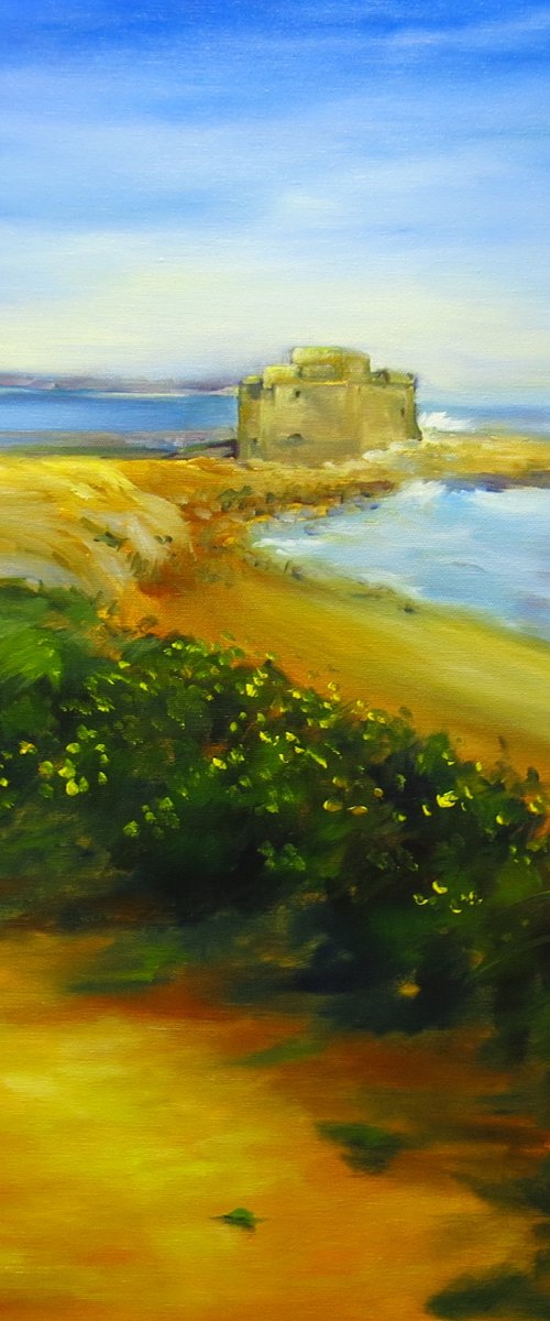 Paphos Castle, Cyprus by Maureen Greenwood