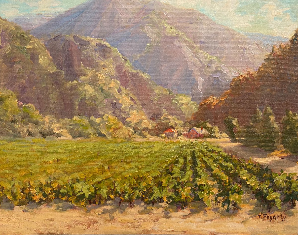 Foothills Vineyards by Tatyana Fogarty