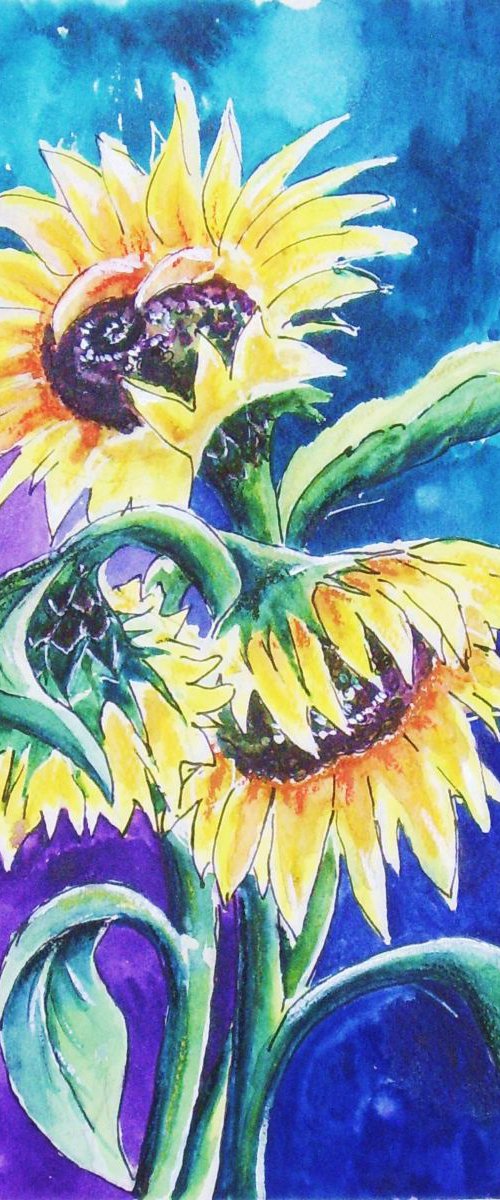 Sunflowers 2 by Max Aitken