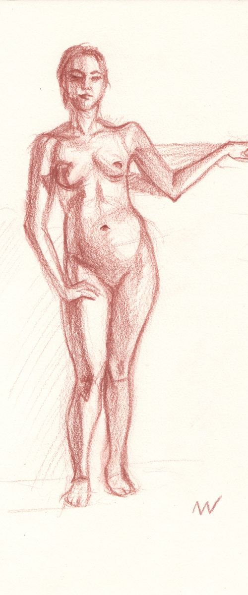 Sketch of Human body. Woman.92 by Mag Verkhovets