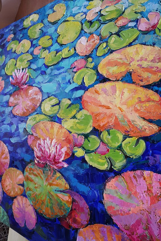 Water Lily Ninfee Monet's Pond