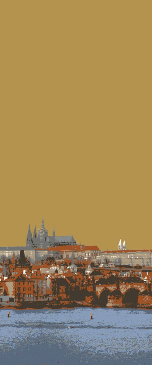 PRAGUE ON THE VLTAVA by Keith Dodd